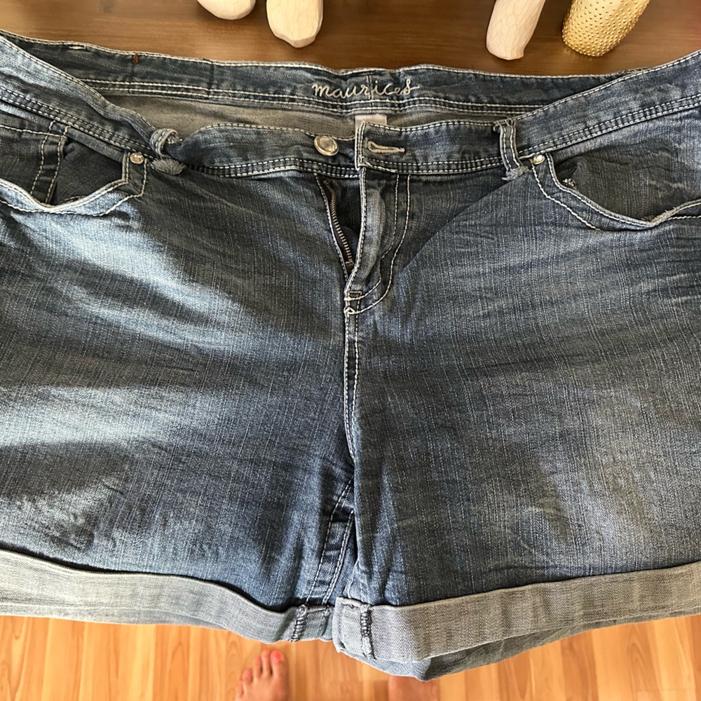Maurices Classic Blue Jean Shorts